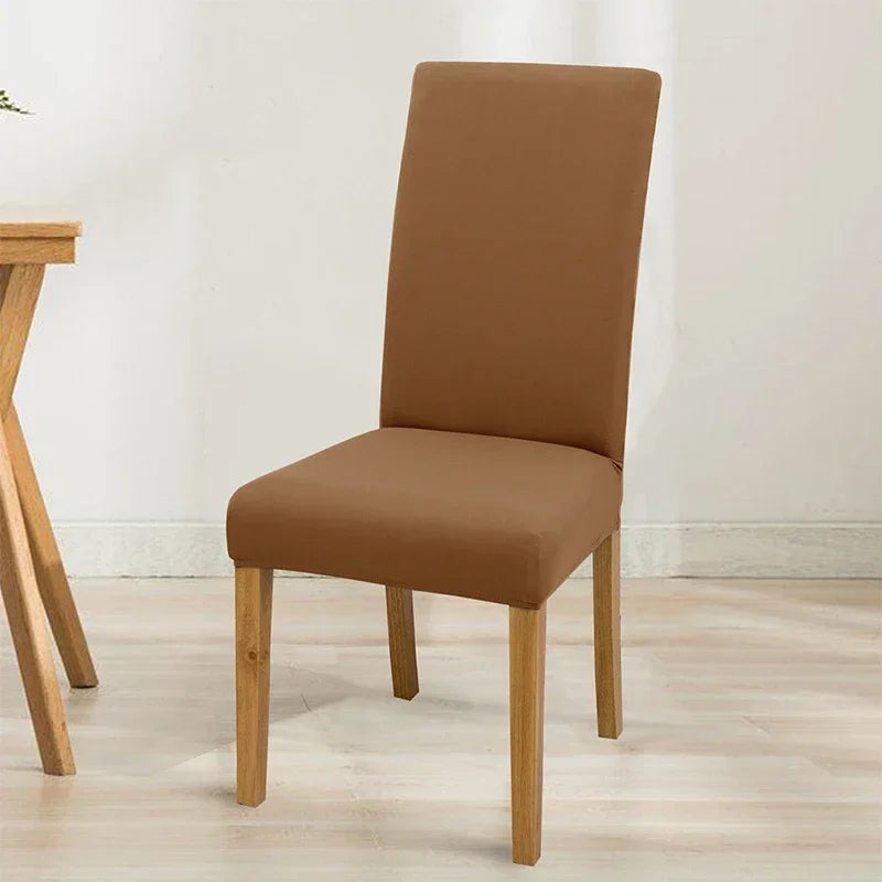 Solid Stretch Chair Cover - Perfect Fit