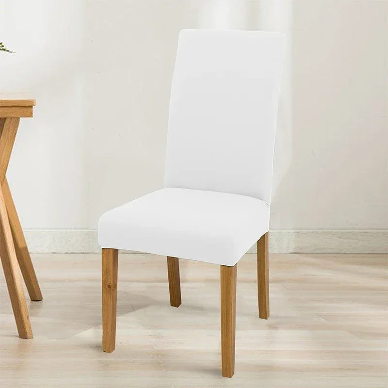 Solid Stretch Chair Cover - Perfect Fit