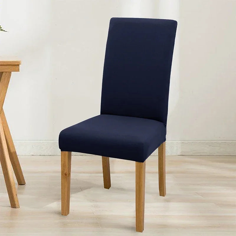 Solid Stretch Chair Cover - Perfect Fit