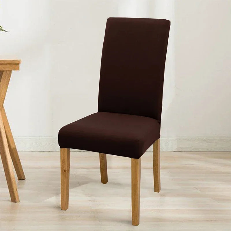 Solid Stretch Chair Cover - Perfect Fit