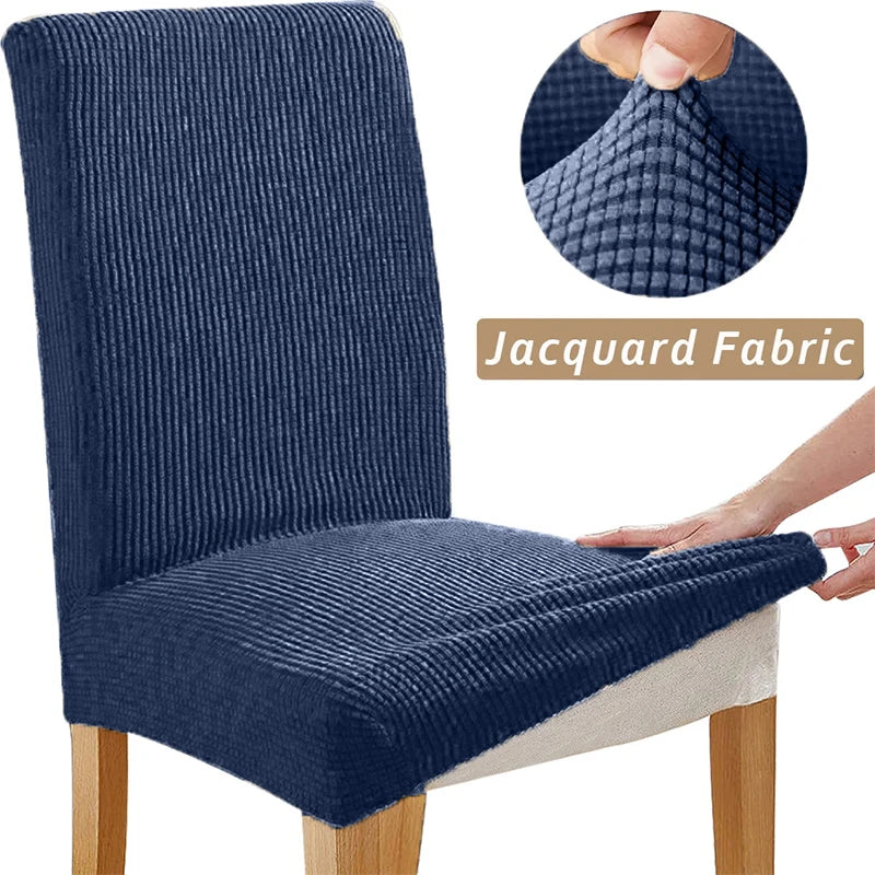 Jacquard stretch chair cover - Universal fit