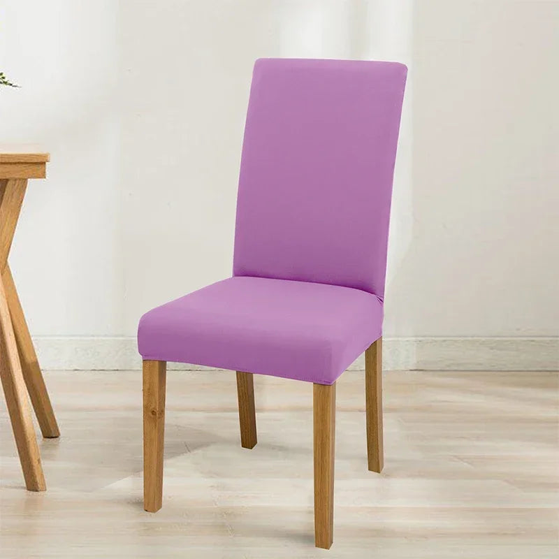 Solid Stretch Chair Cover - Perfect Fit