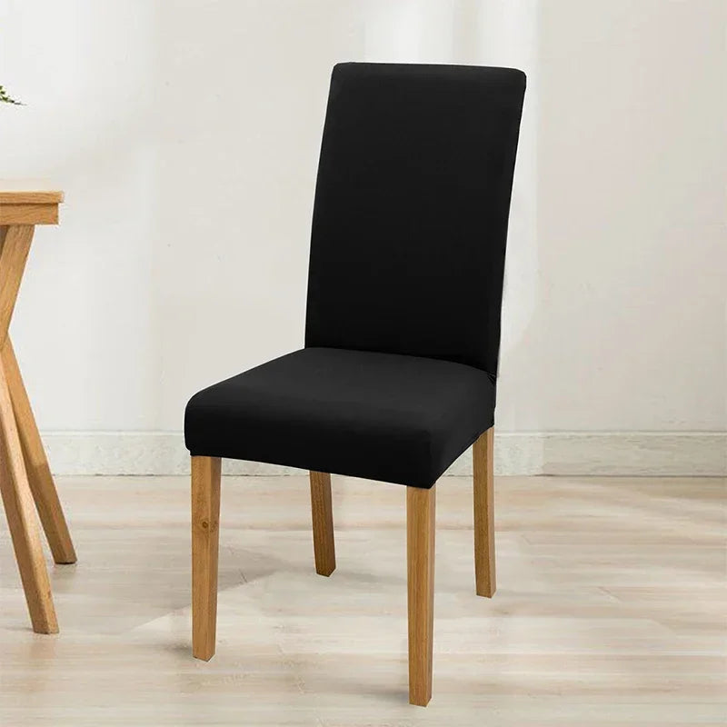 Solid Stretch Chair Cover - Perfect Fit