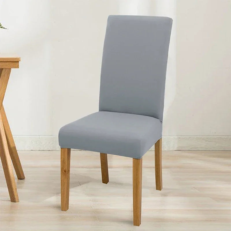Solid Stretch Chair Cover - Perfect Fit