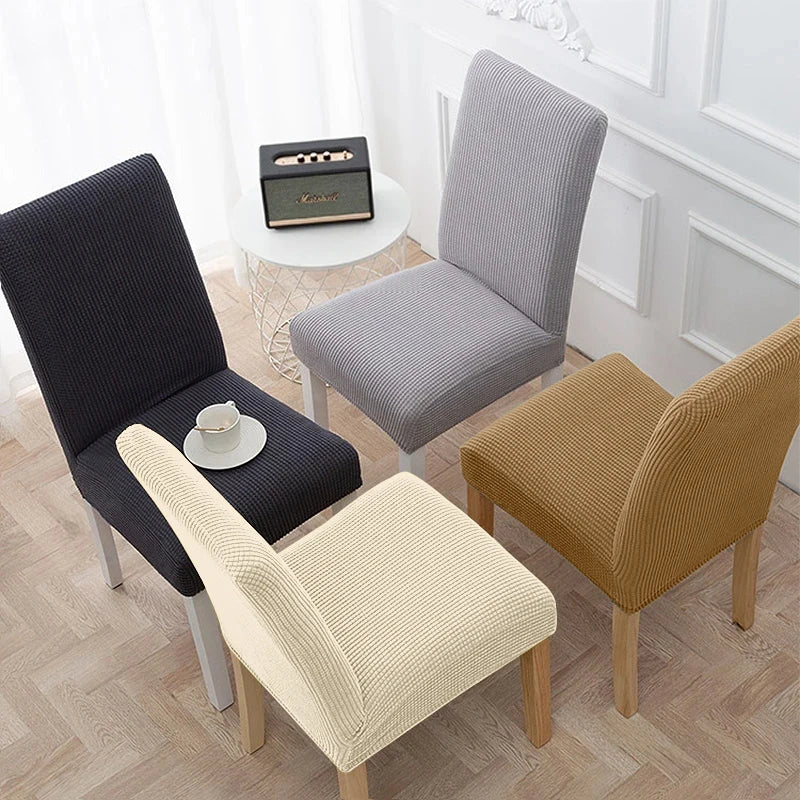 Jacquard stretch chair cover - Universal fit