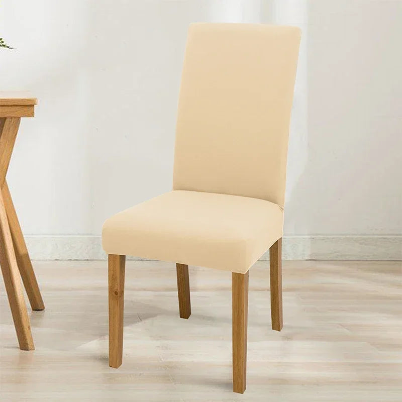 Solid Stretch Chair Cover - Perfect Fit