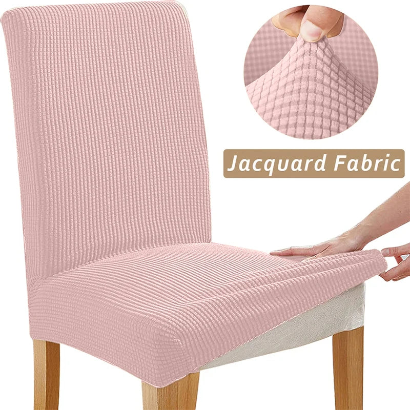Jacquard stretch chair cover - Universal fit