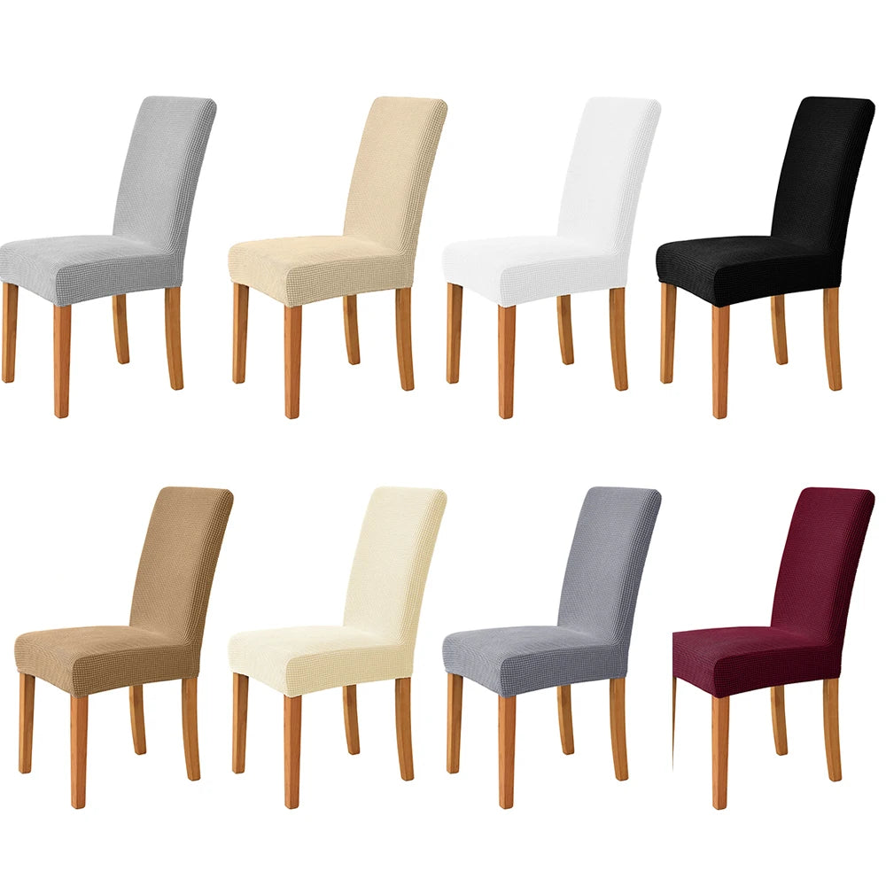 Jacquard stretch chair cover - Universal fit