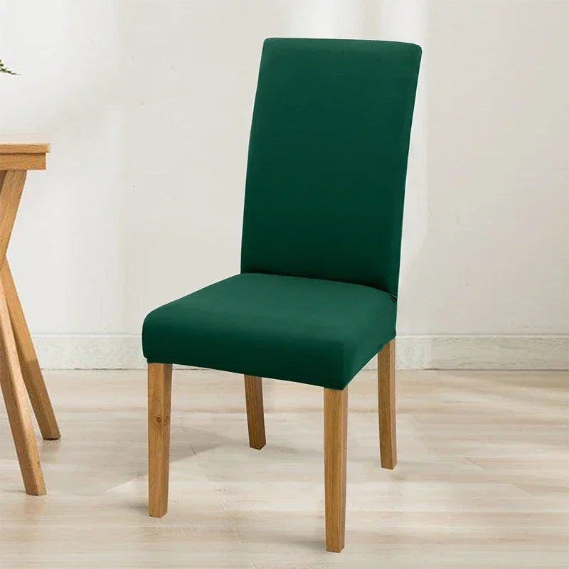 Solid Stretch Chair Cover - Perfect Fit