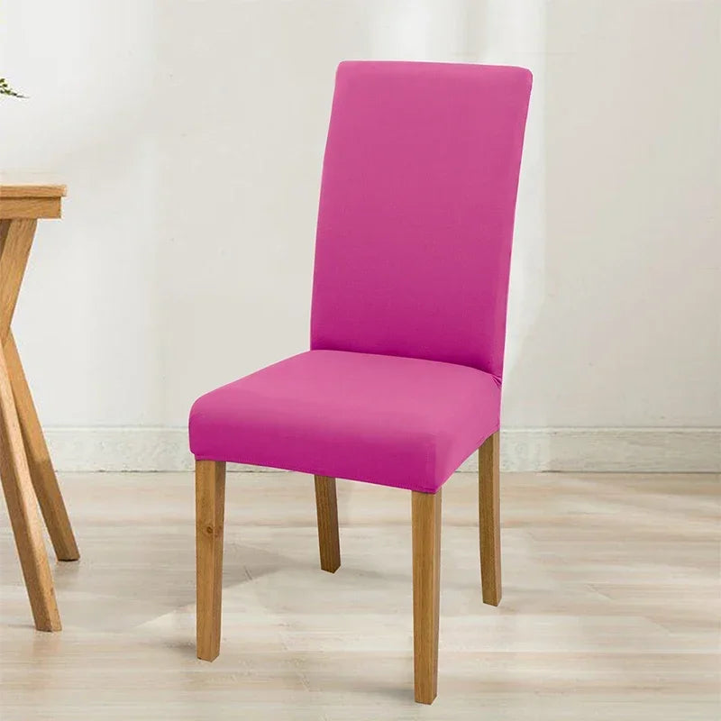Solid Stretch Chair Cover - Perfect Fit